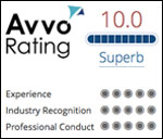 Rating score from avvo